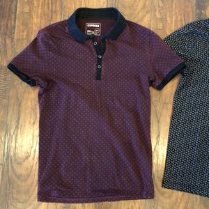Two Express shirts.